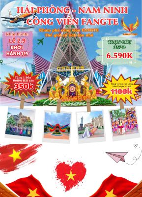 HẢI PHÒNG - NAM NINH - NAM NINH CHI DẠ - MIẾU KHỔNG TỬ - QUẢNG TRƯỜNG ASEAN – BẢO TÀNG DÂN TỘC QUẢNG TÂY – TAM NGÕ NHỊ - OUT LET PLAZA - TƯƠNG TƯ HỒ TRẤN - HẢI PHÒNG